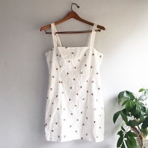 Forever 21 cherry print sheath dress